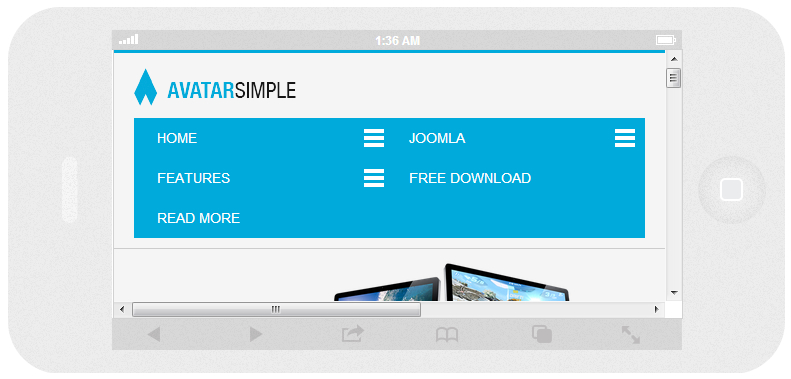 Responsive Template for Joomla